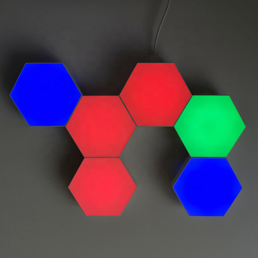 Interactive Hex Lights 6 Pack