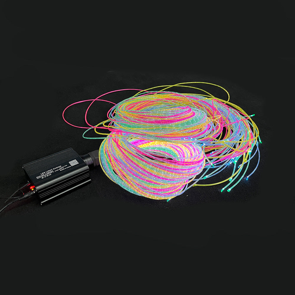 UV Fibre optical cable with light source