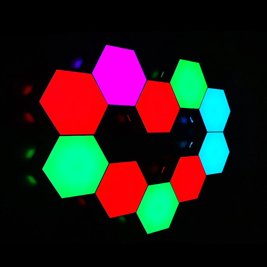 Interactive Hex Lights 6 Pack