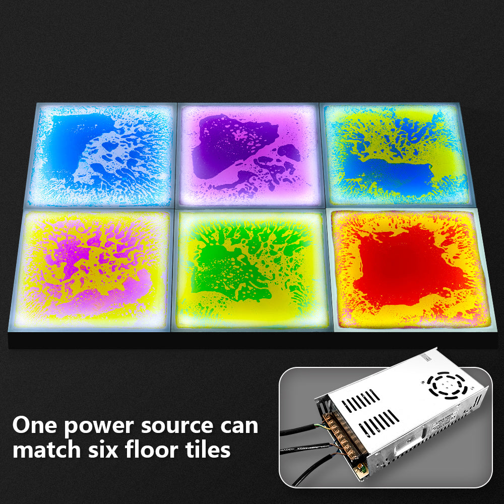 x6 LED Sensory Liquid Floor Tile